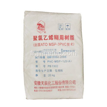 Tianchen PVC Paste Resin PB 1302 pour le cuir